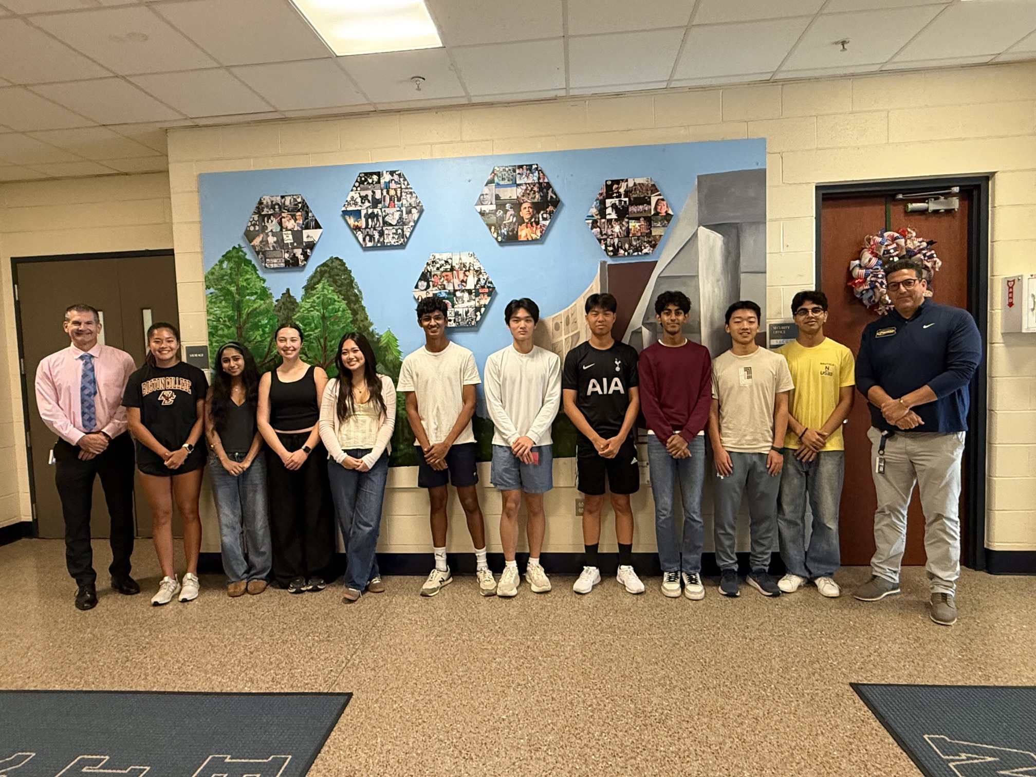picture of North's 10 National Merit Semi-Finalists for 2026-27