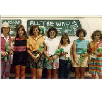 1986 Lady Tiger Golf State Champs