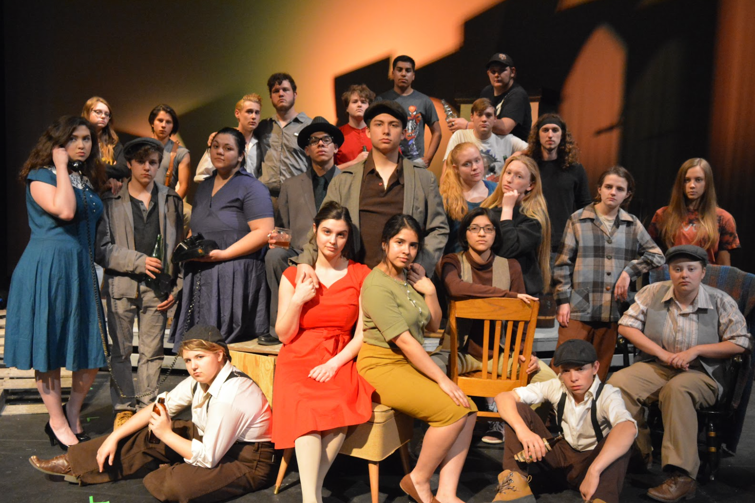 Photo: A View from the Bridge 2019 One Act Play State Qualifier (Company Shot)
