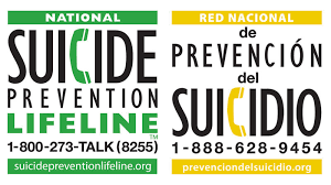 Suicide Prevention Hotline IMage  800-273-8255