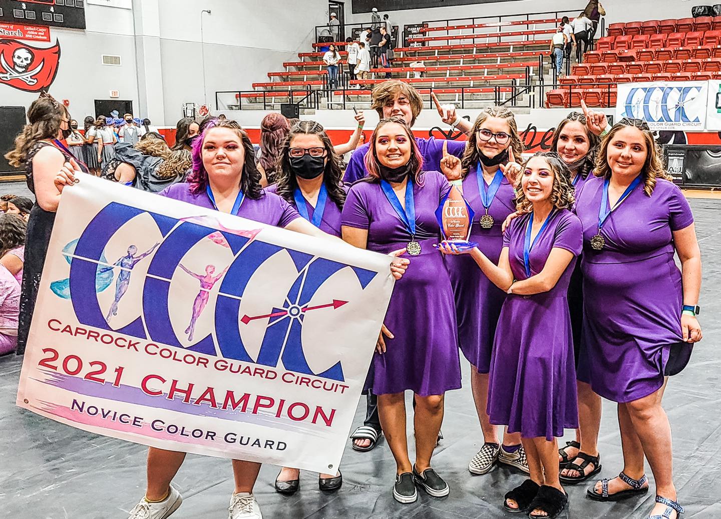 Colorguard Championship Photo