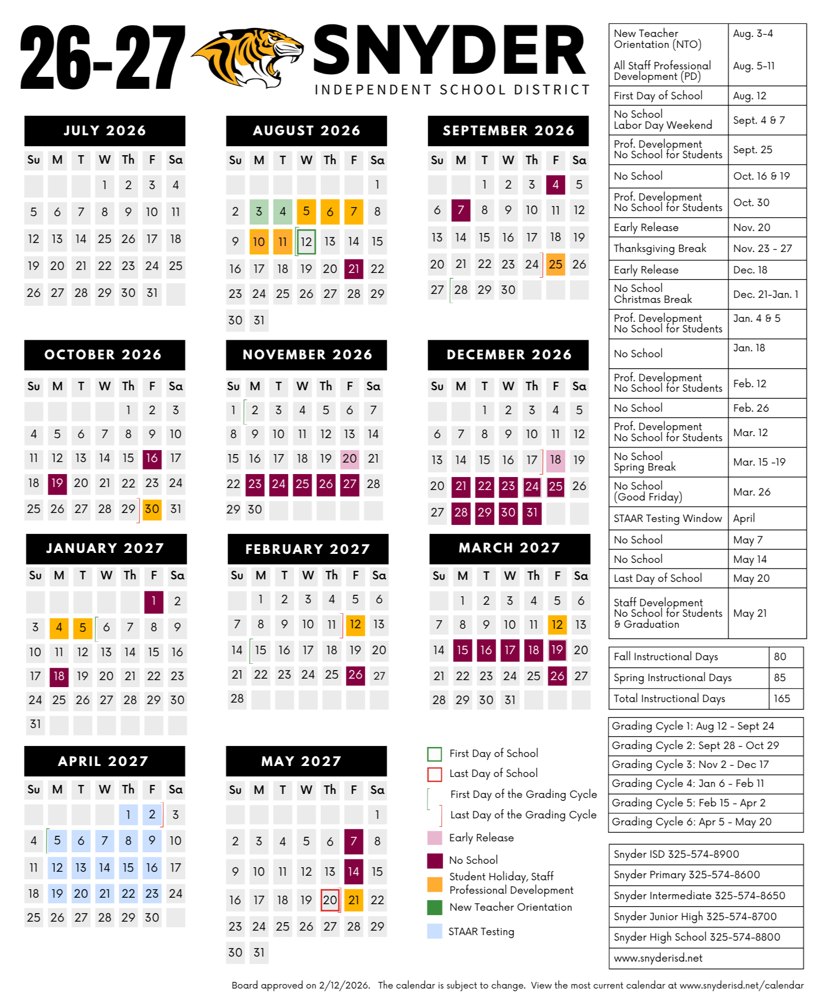 calendar