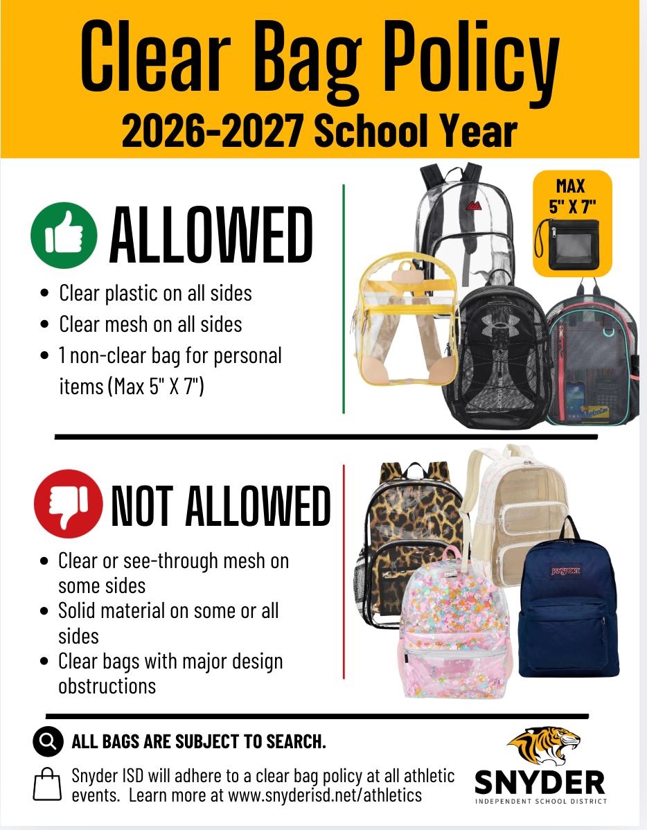 clear bag for schools