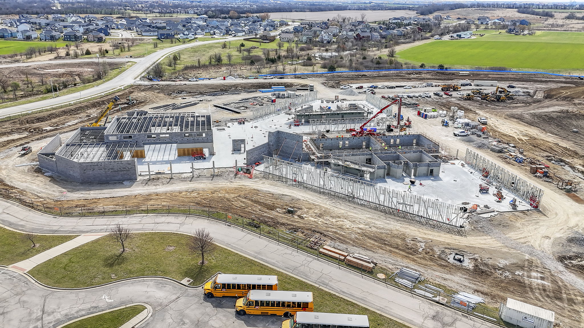 construction of the new elementary school
