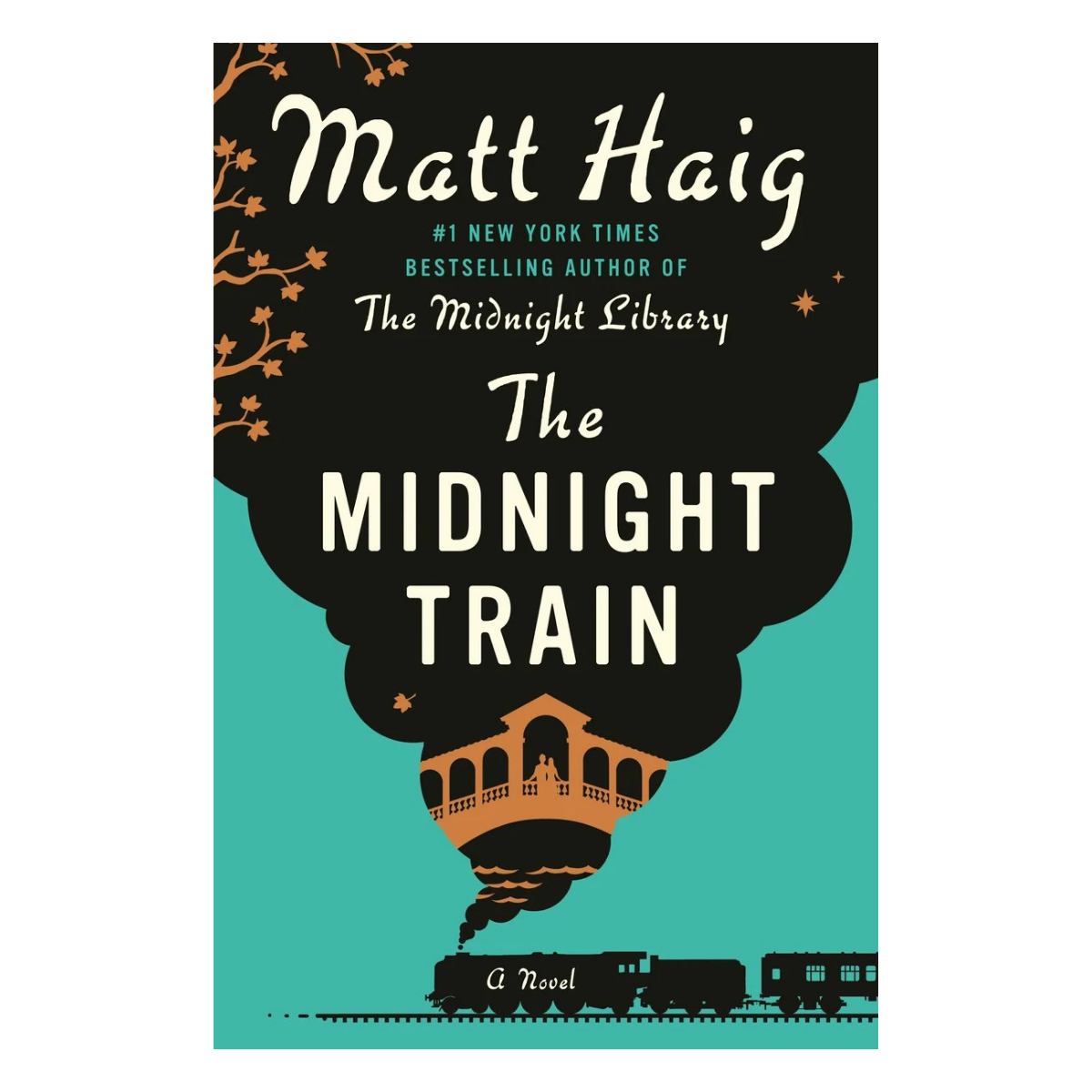 Book Cover of The Midnight Train by Matt Haig