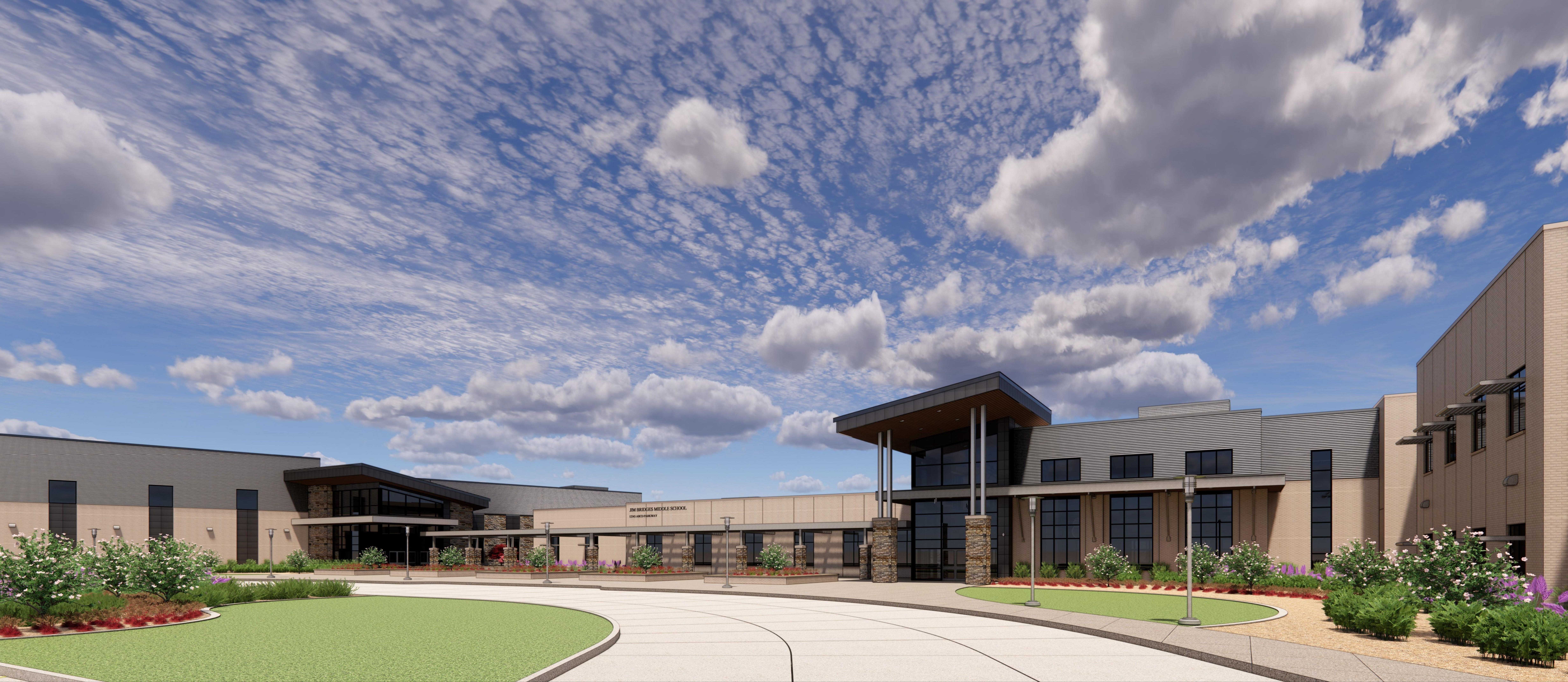 Bridges Front of School