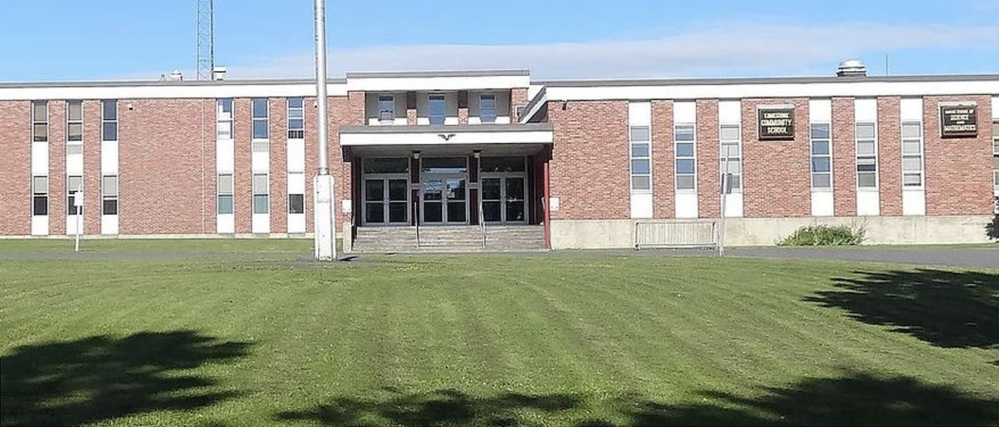 brick school building of LCS