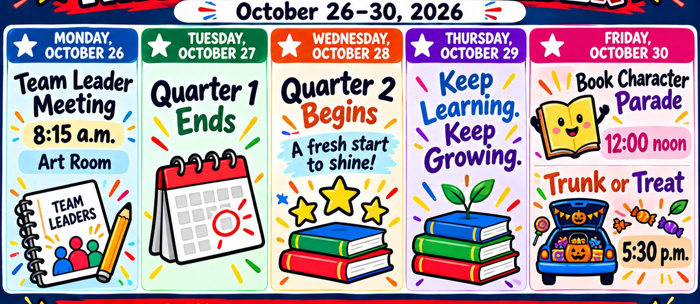 anit-bullying week flyer