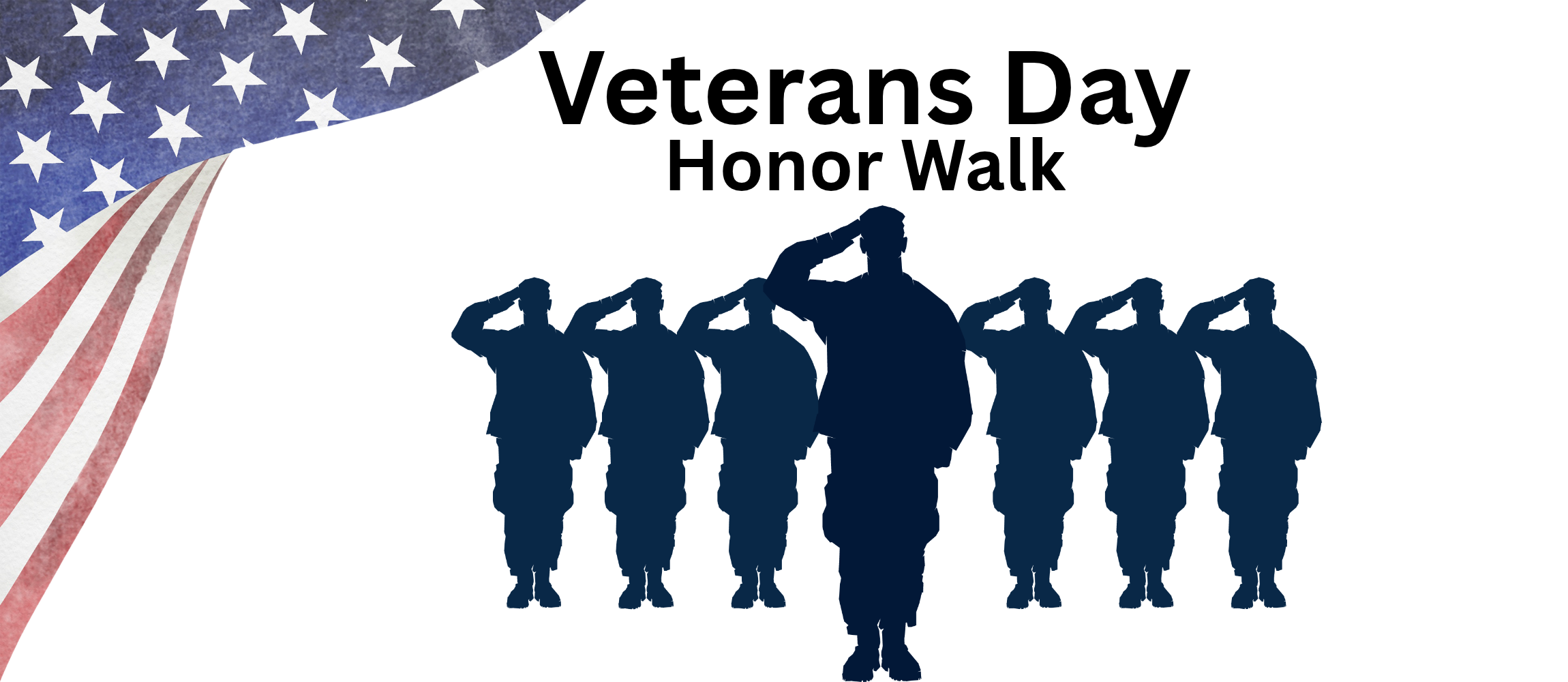 Veterans Day Honor Walk