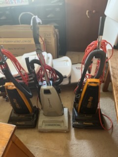 3 Commercial Vacuums