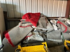 assorted turf (red, black & white)
