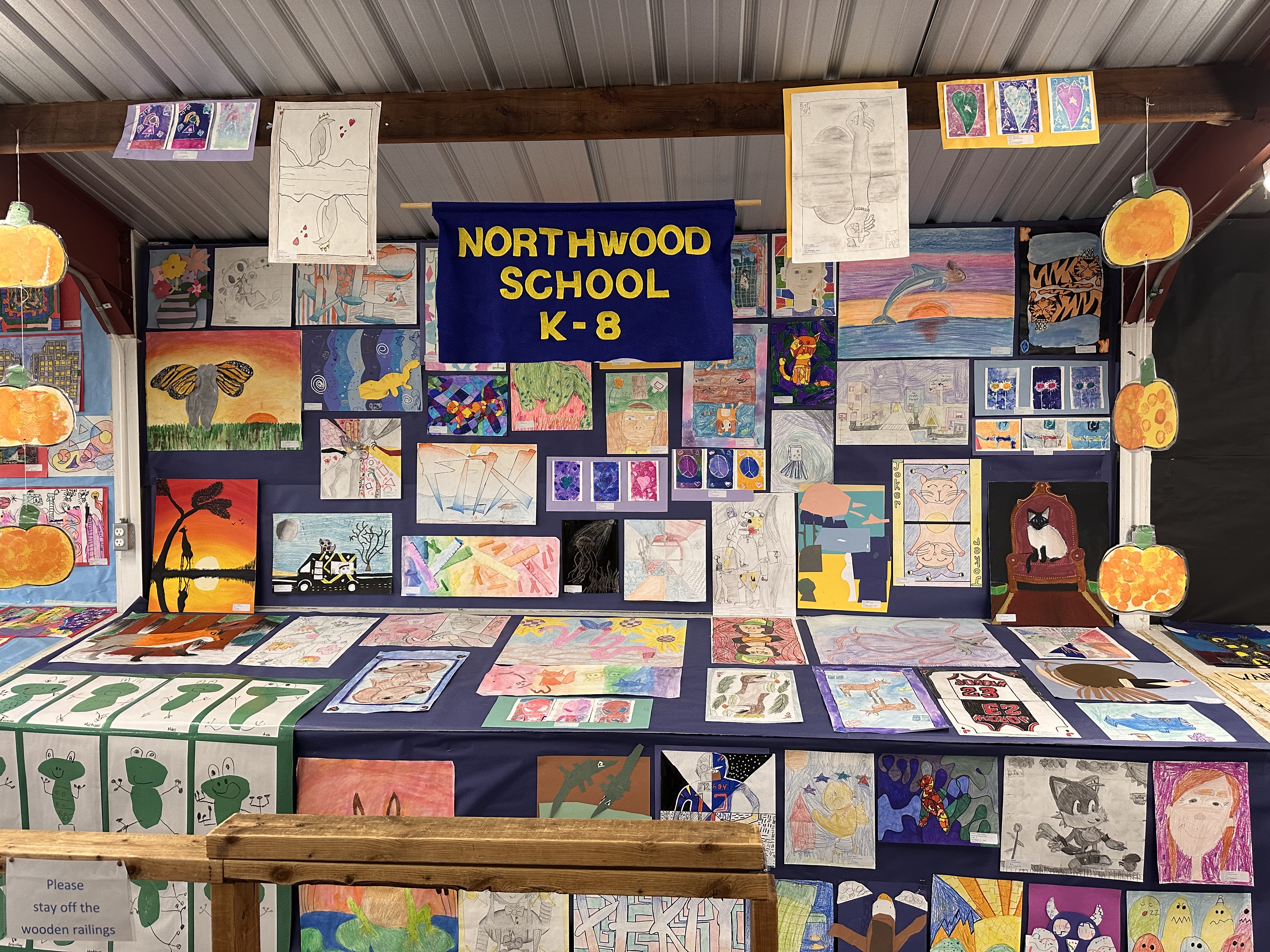 Northwood Artwork at the Deerfield Fair