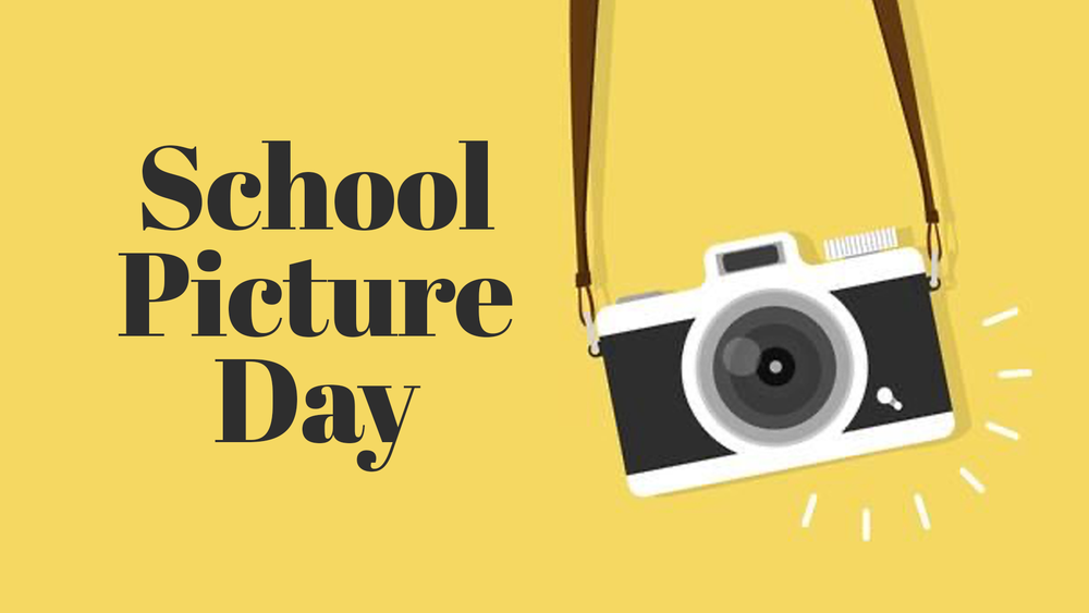 School picture day with a camera