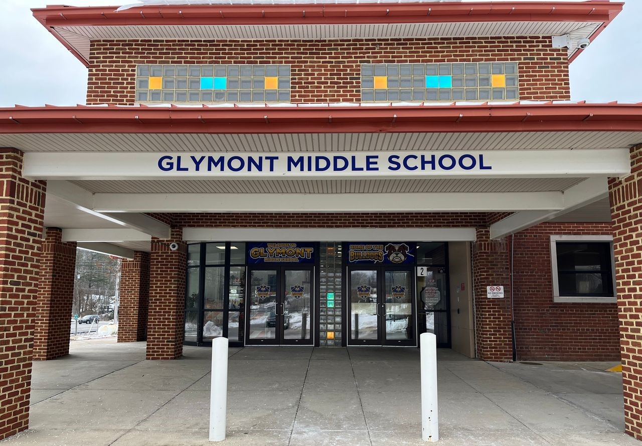 Glymont Middle School entrance