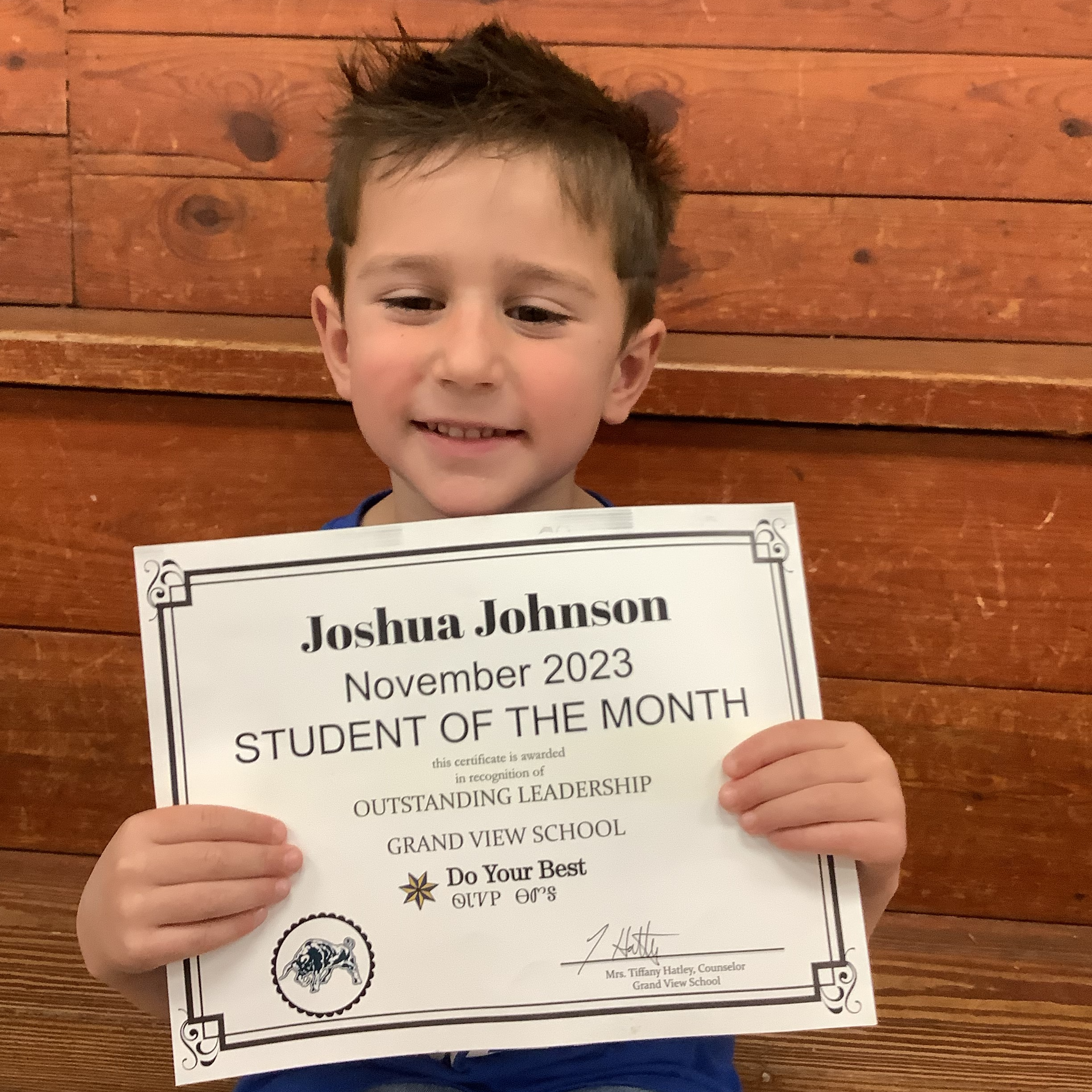 Student of the month