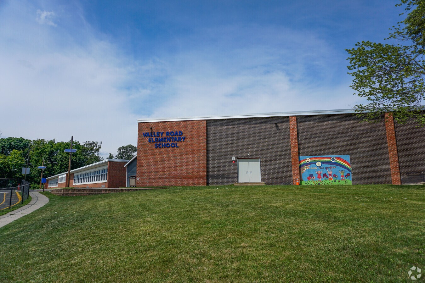 Outdoor view of Valley Road School