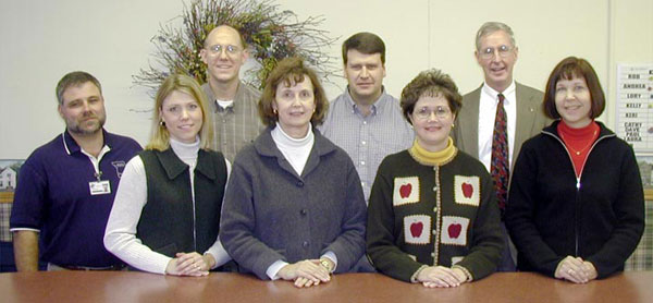 teachers taking group picture