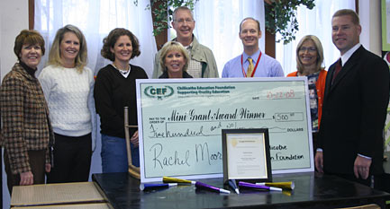 CEF Prize Patrol pictured at CMS.