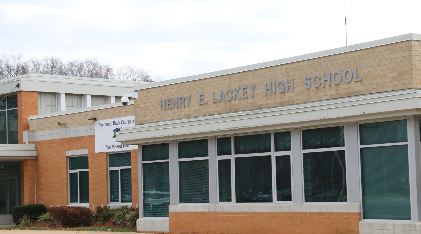 Lackey High School building