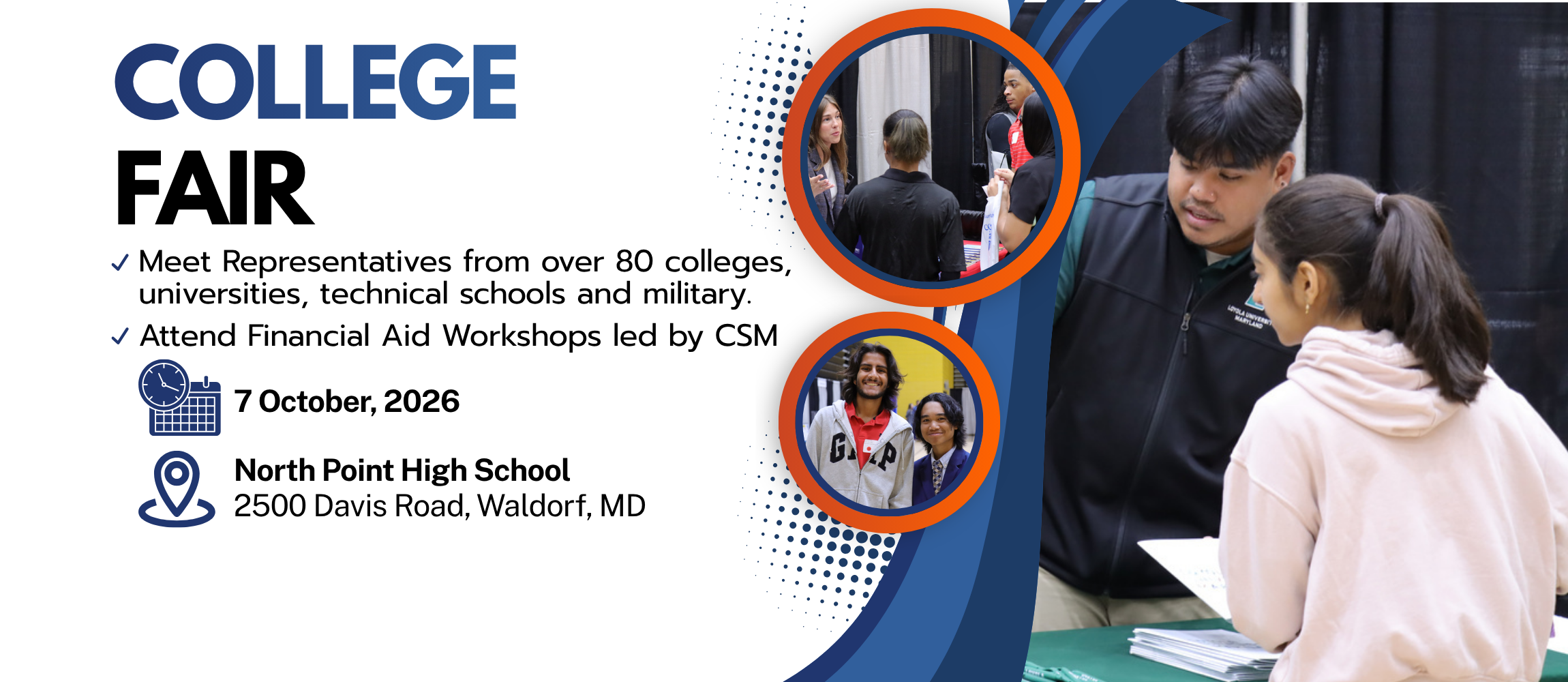 college fair slide