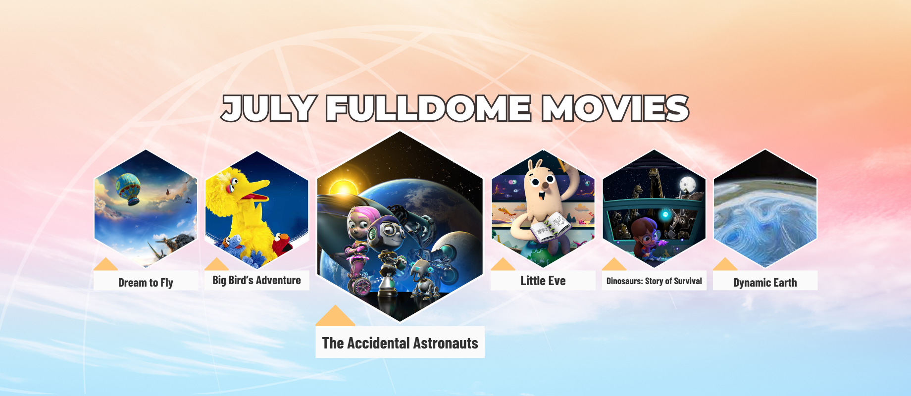 July Fulldome Movies