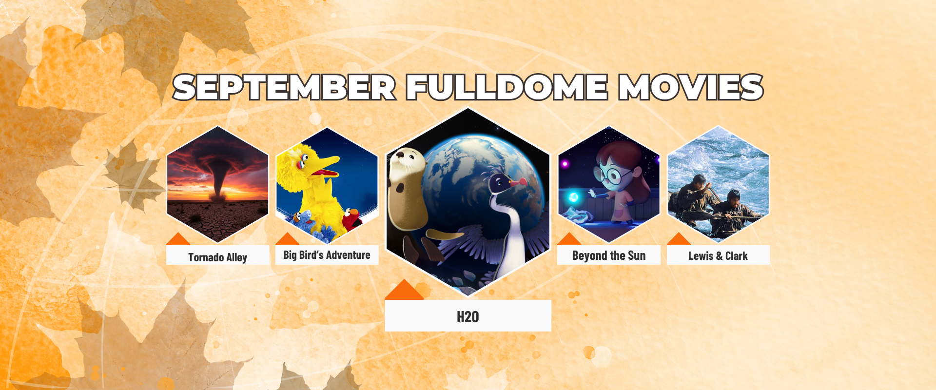 September Fulldome Movies