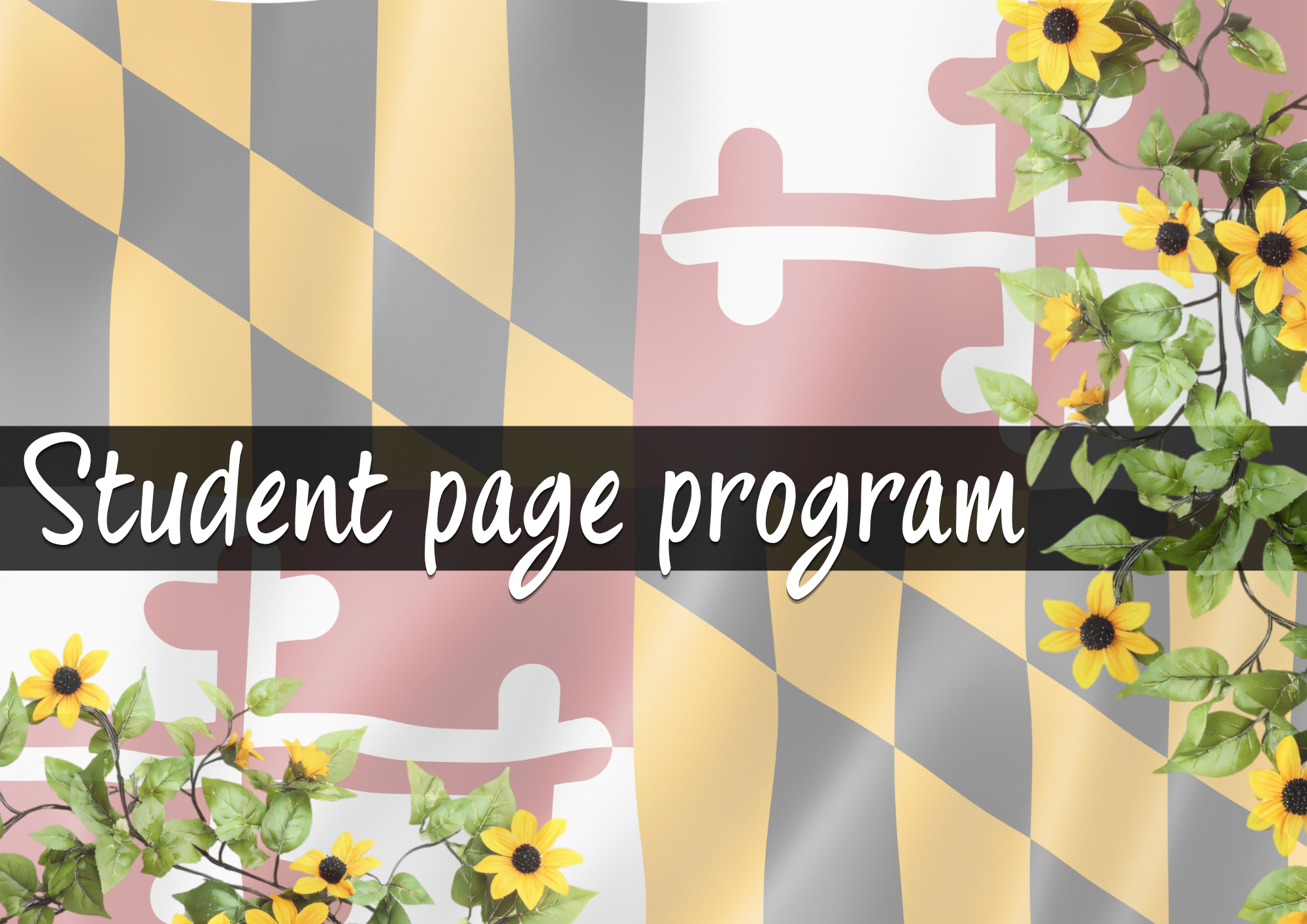 Student page graphic