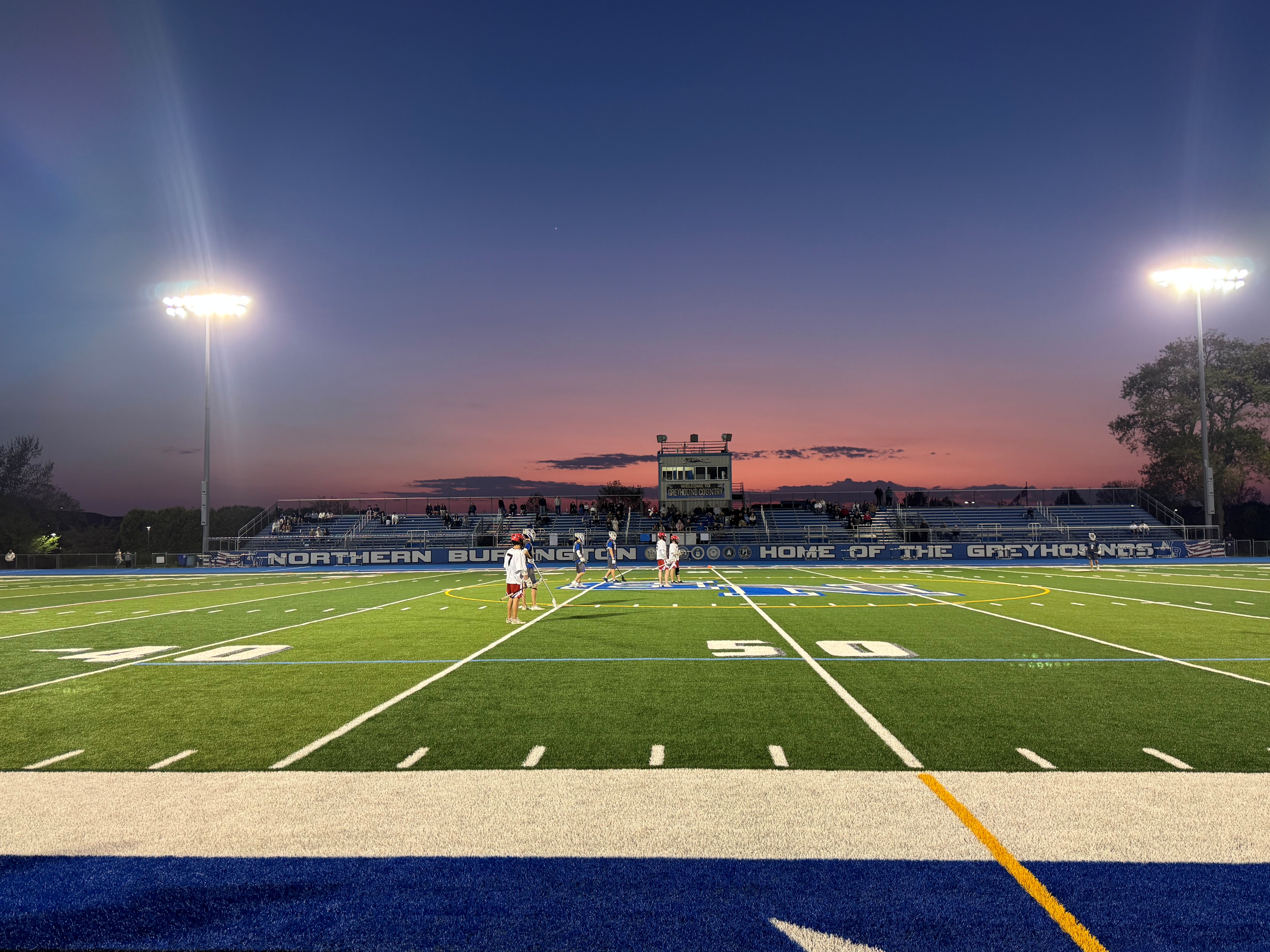 lacrosse sunset