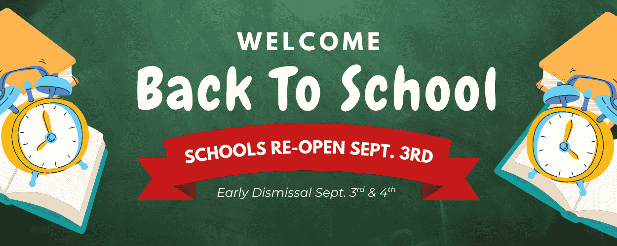 Welcome Back to School Banner