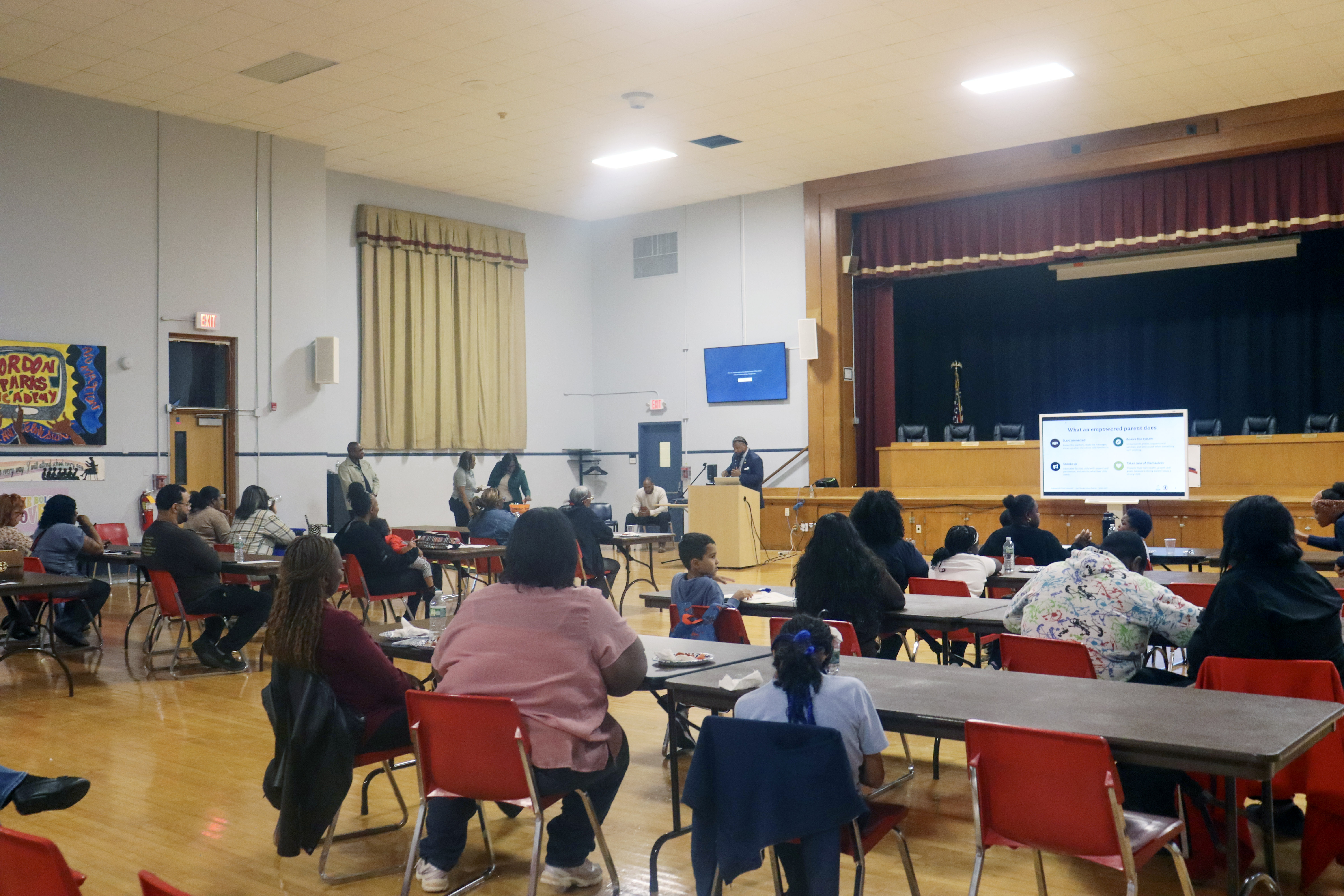 Empowered Parents University Kick Off- Group of Parents in conference room