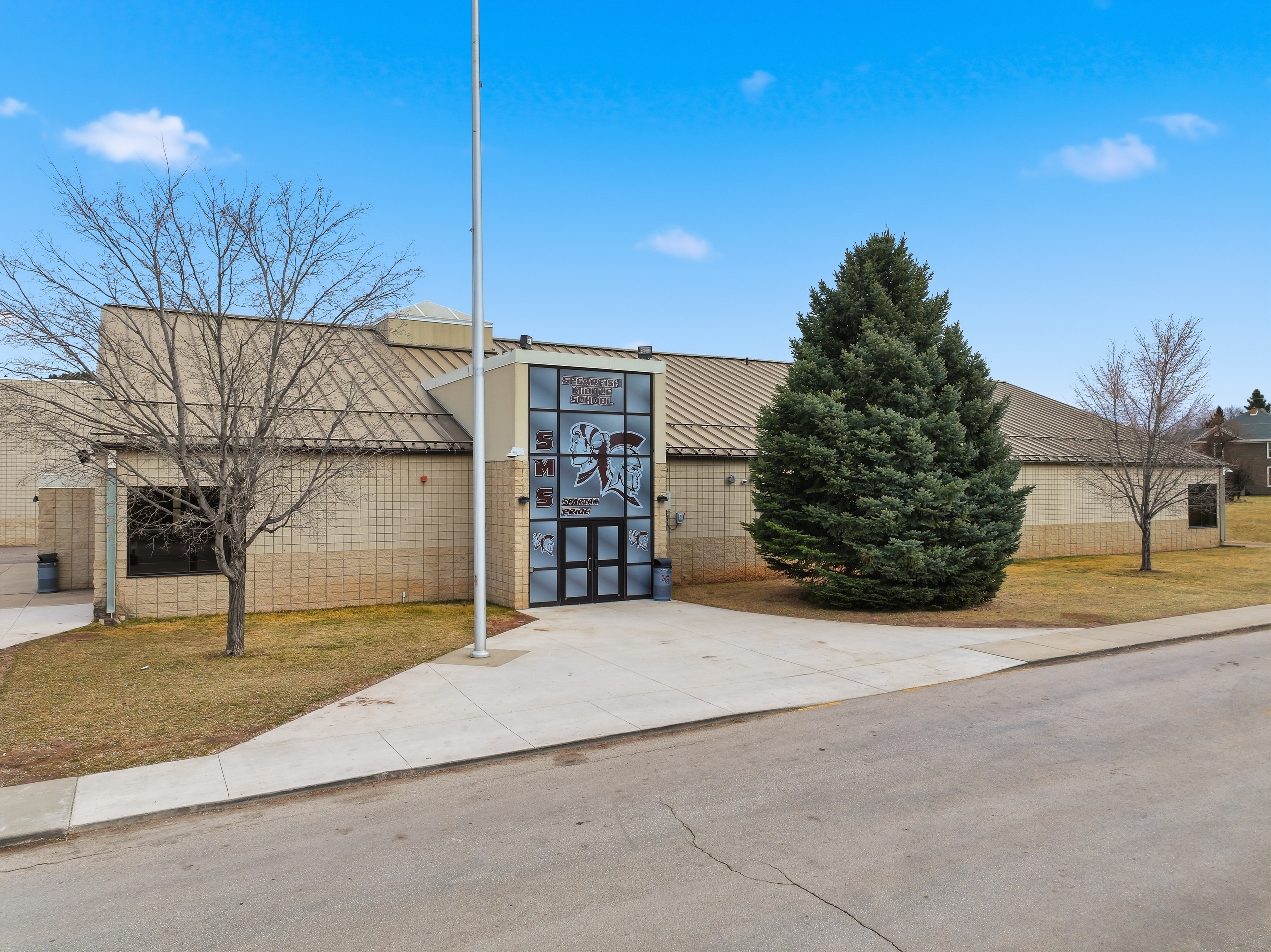 Middle School West Entrance