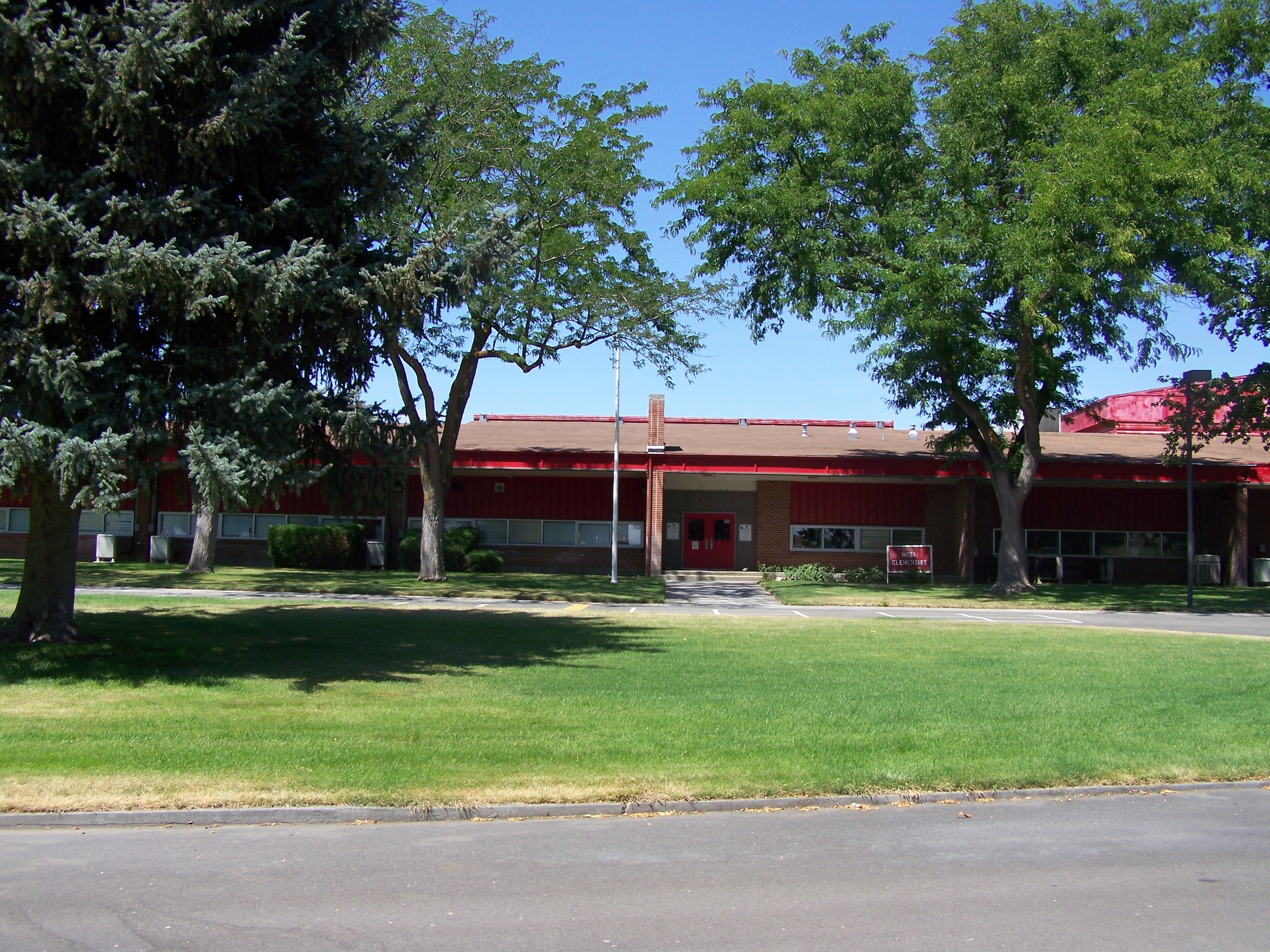 The building of MESA Elementary