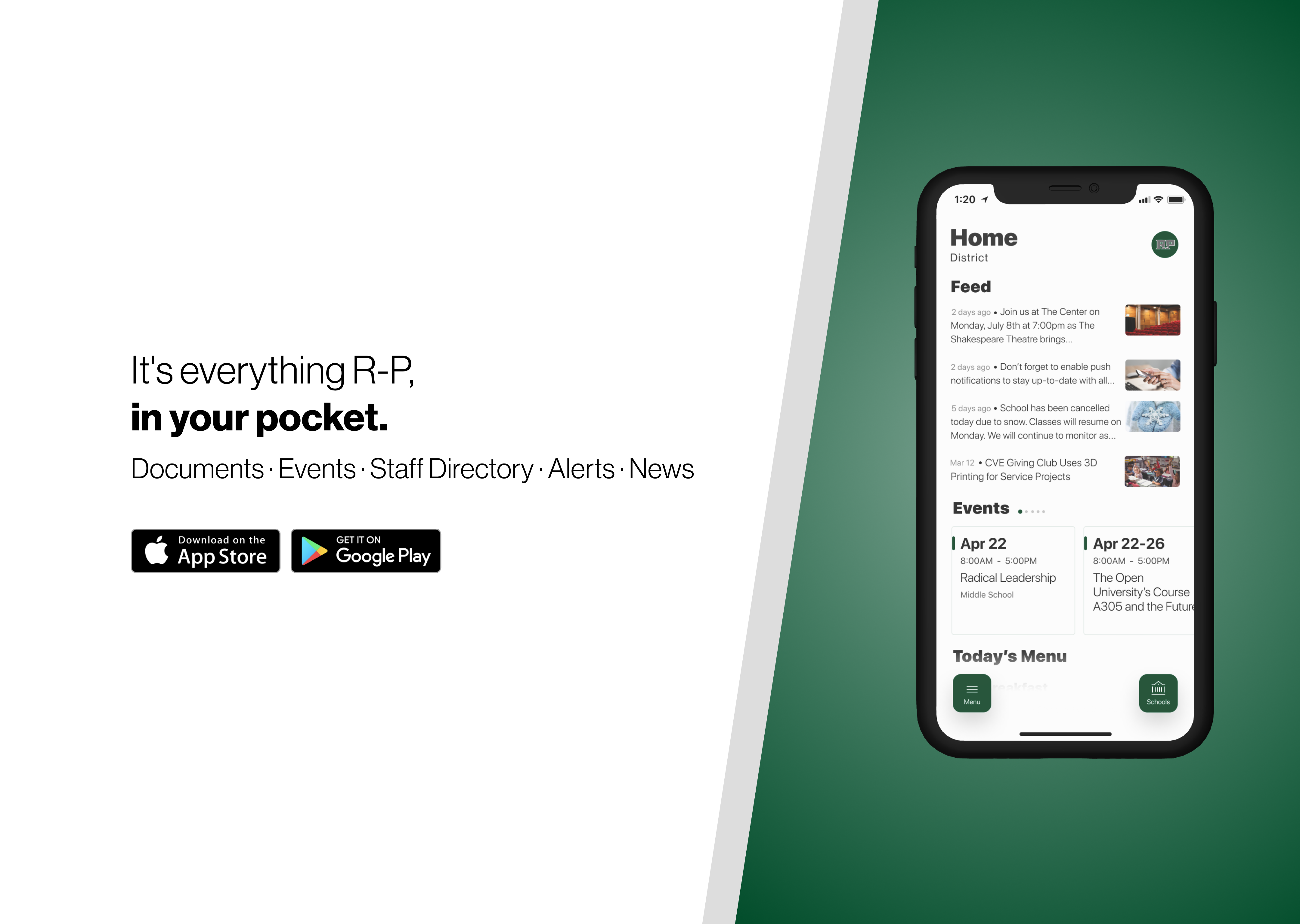 It's everything R-P, in your pocket.
