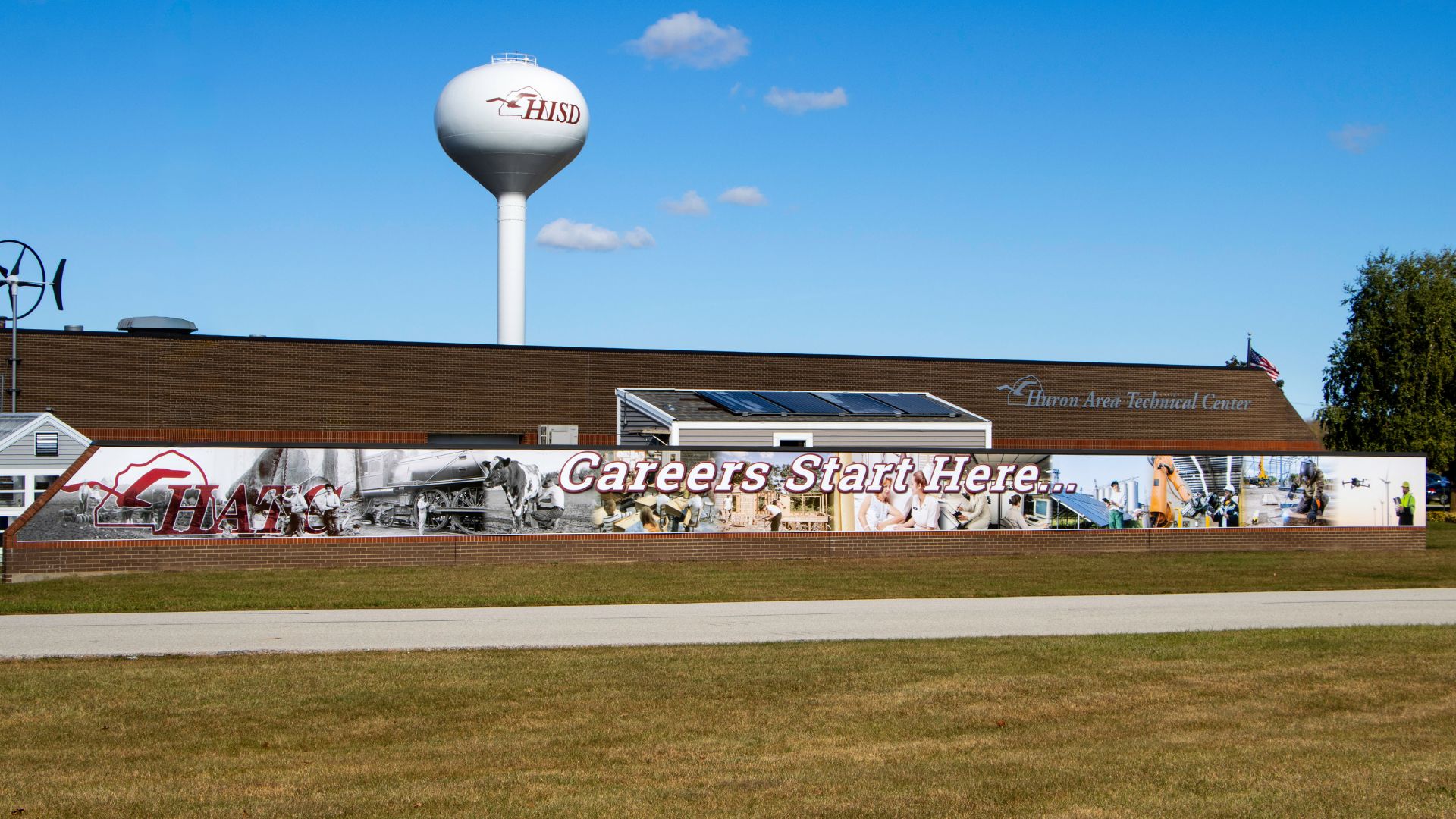 hatc building mural - hatc - careers start here