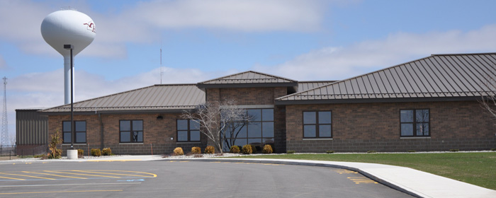Main Entrance of the Huron Learning Center
