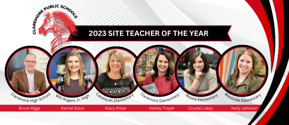 Teacher of the year for each campus
