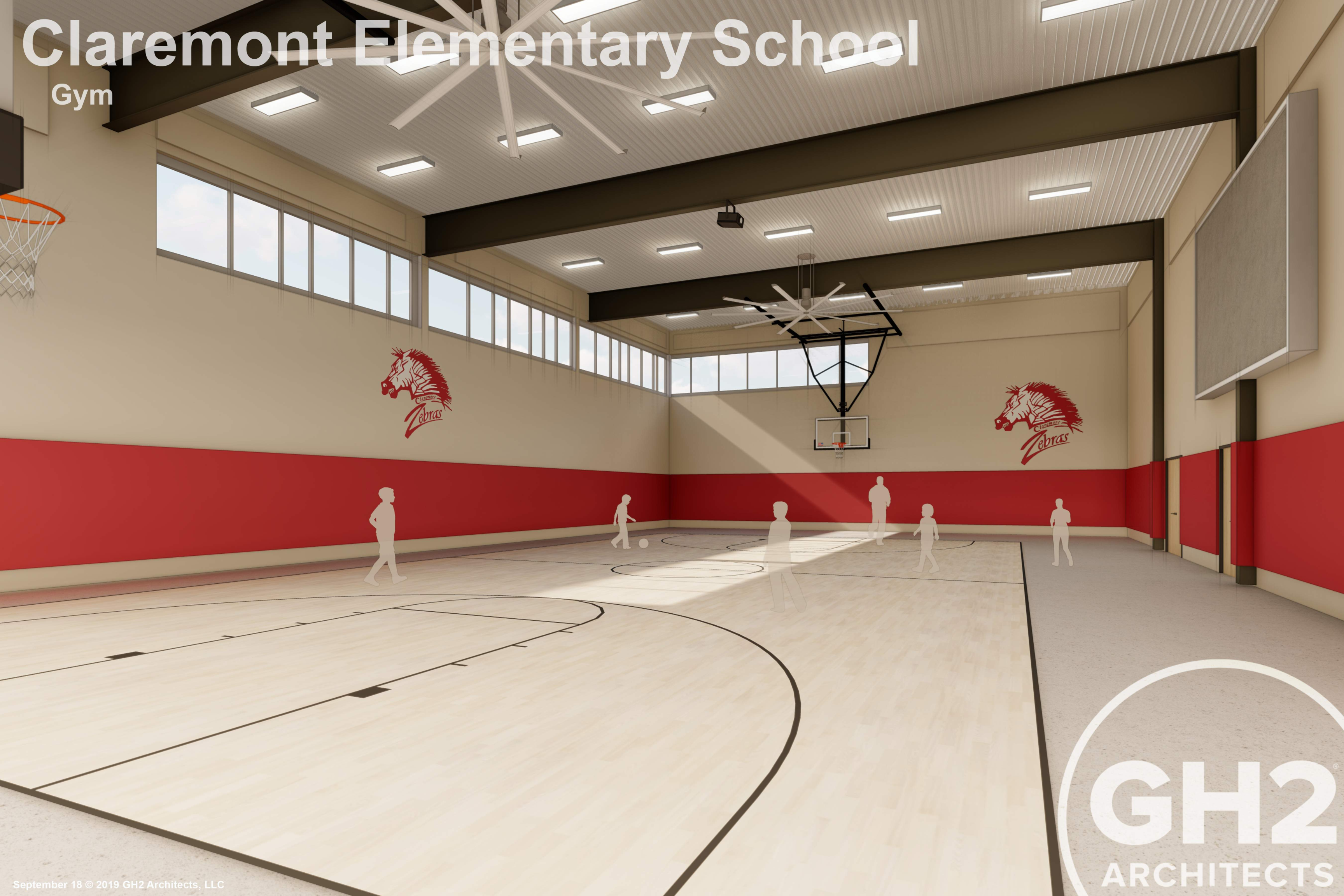 claremont elementary school rendering