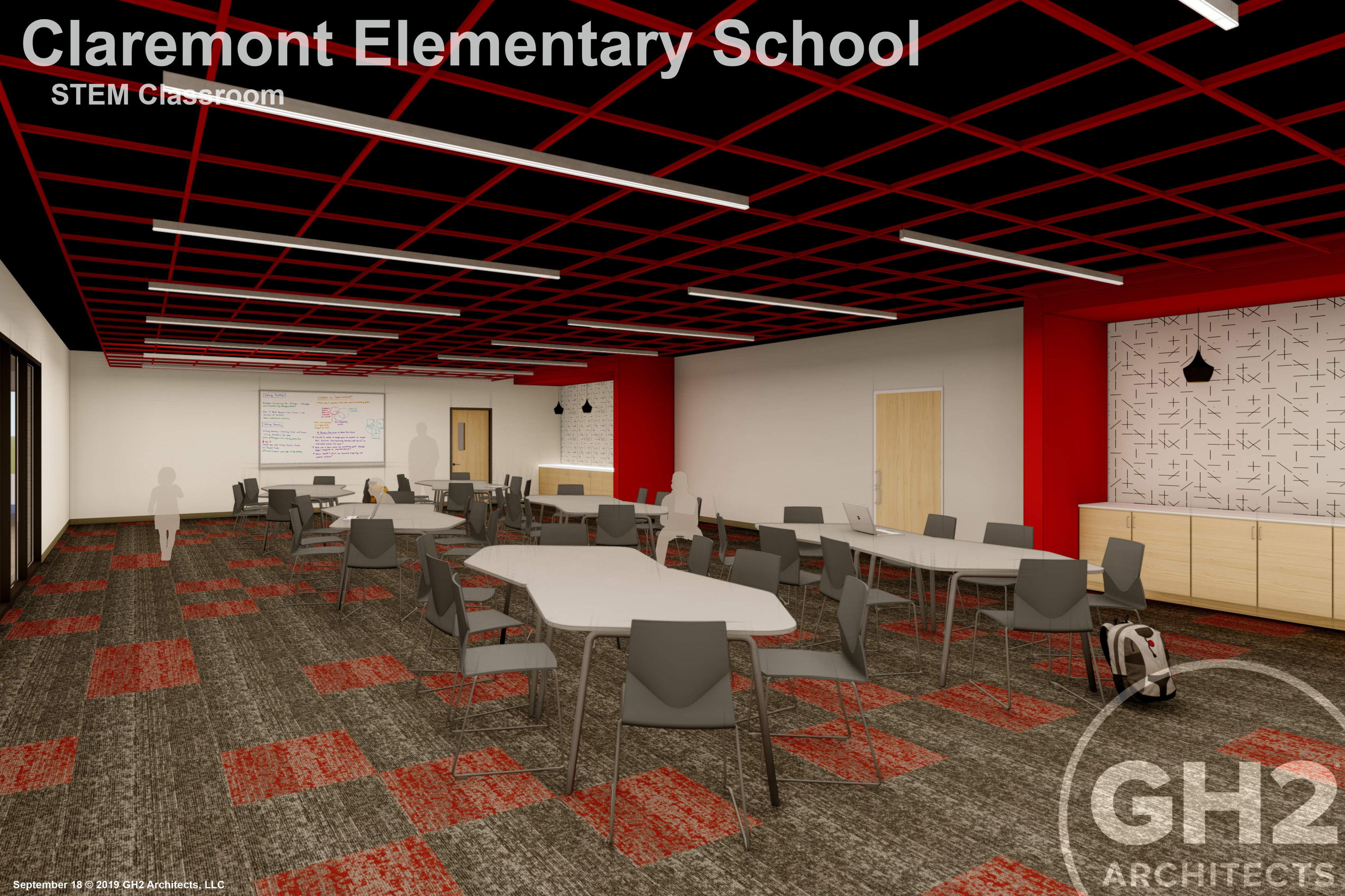 claremont elementary school rendering