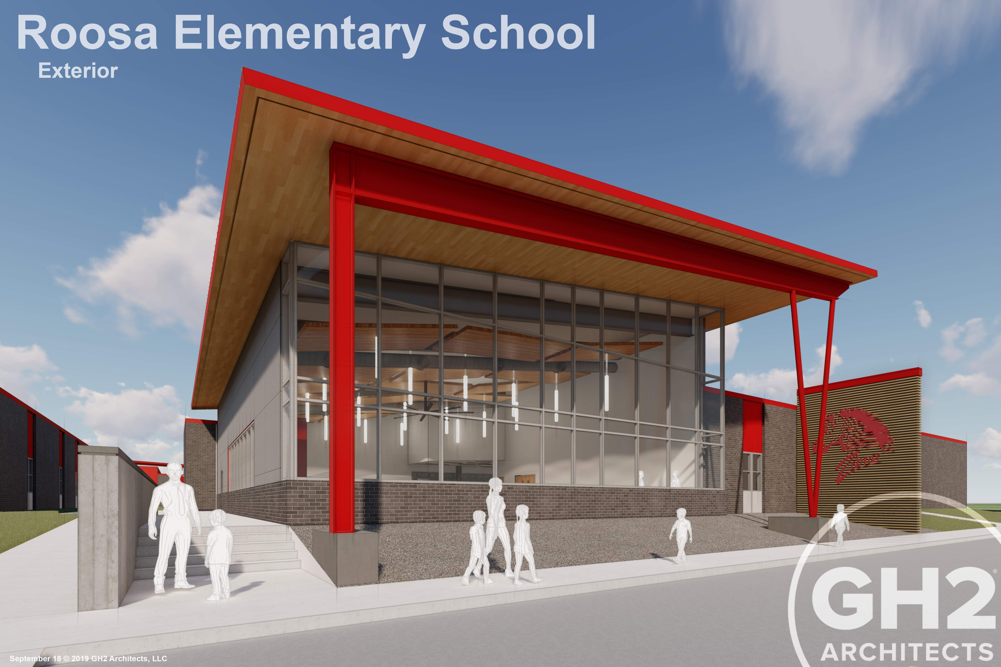 roosa elementary school rendering