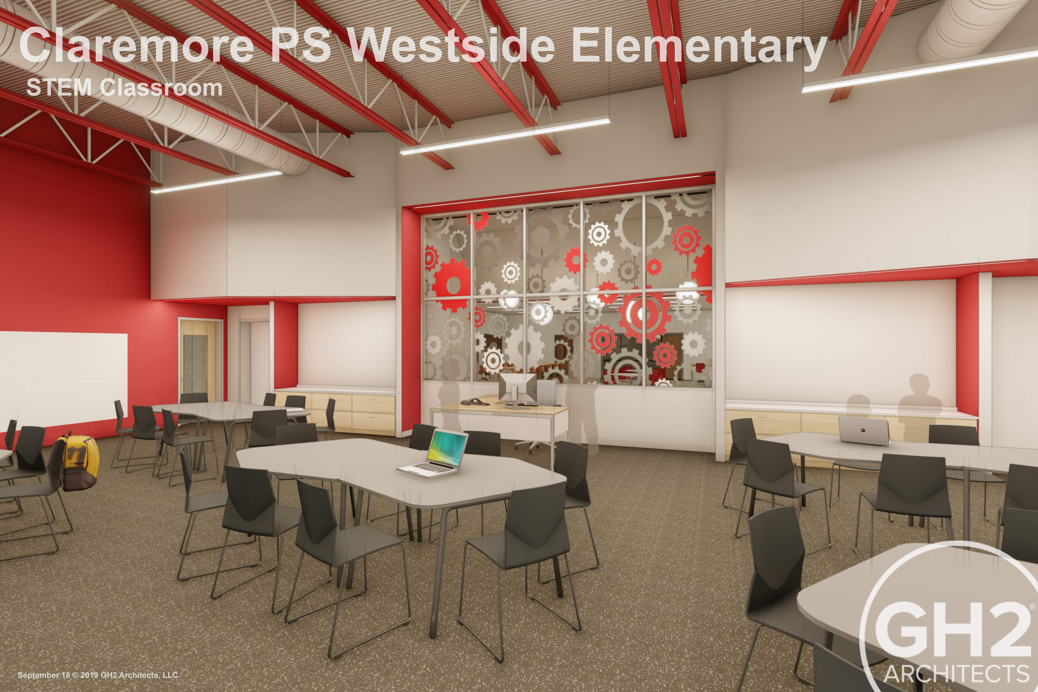 claremore PS westside elementary school rendering