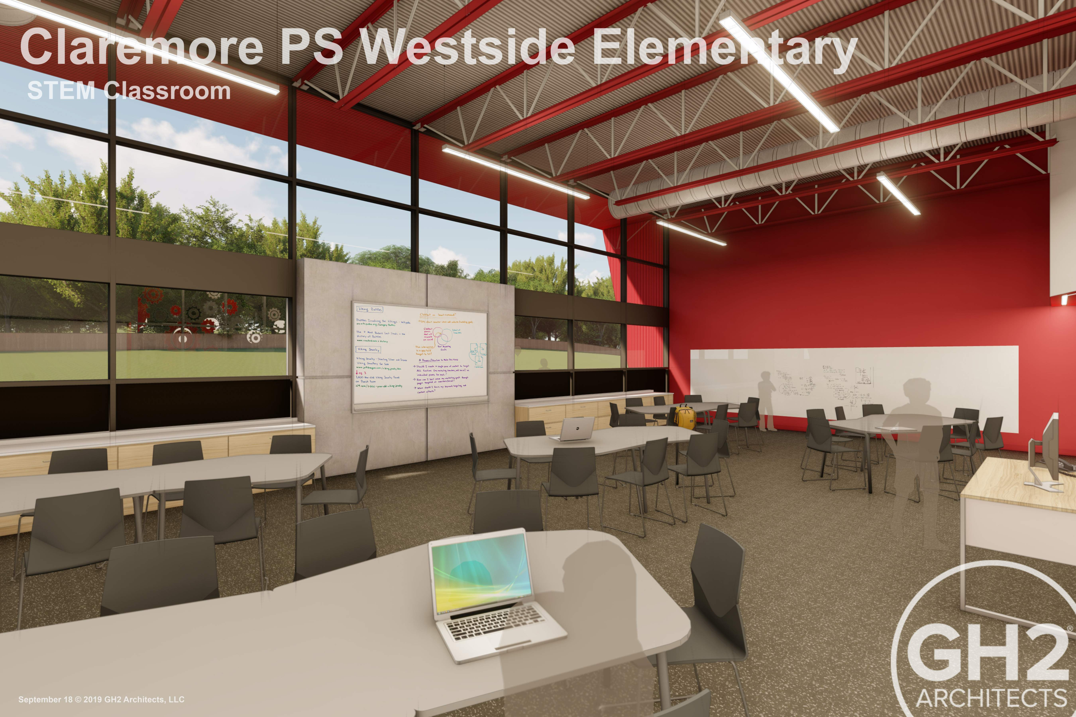 claremore PS westside elementary school rendering