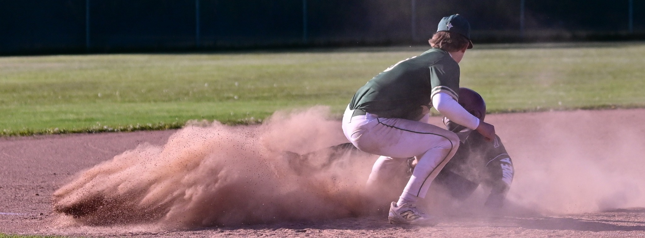 baseball action shot