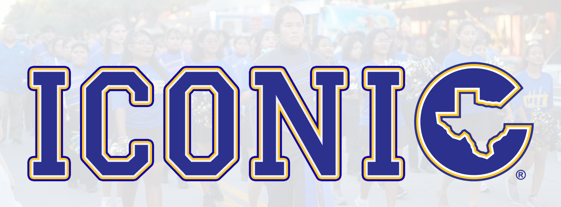 "Iconic" banner for homecoming parade