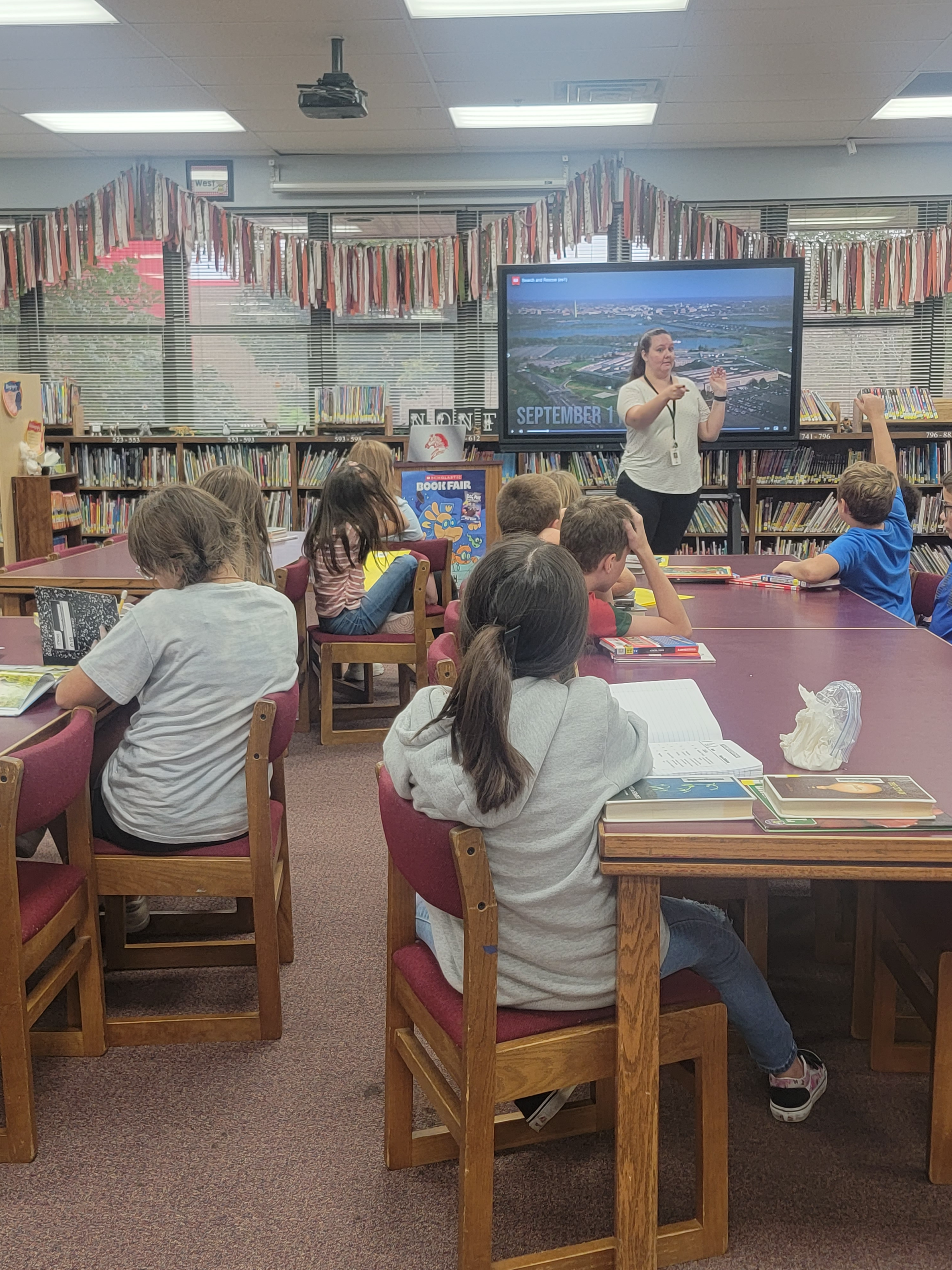 Lessons in the library