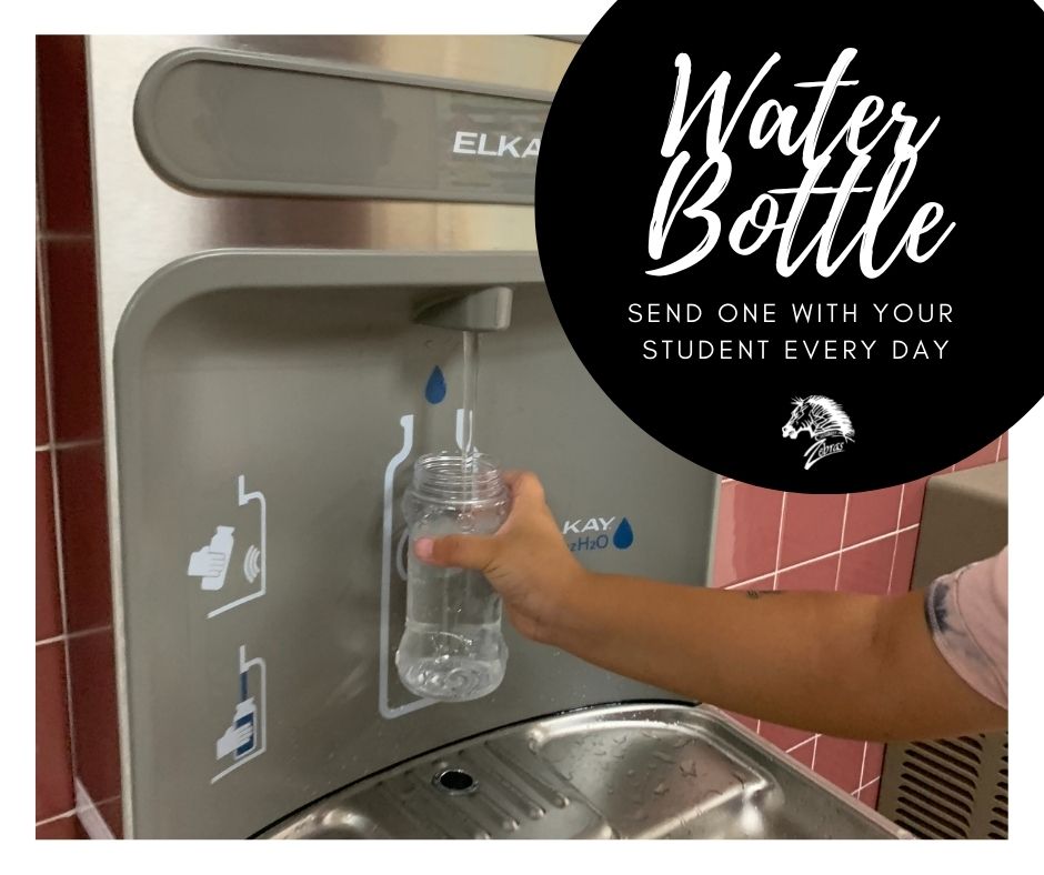 water bottle filling station