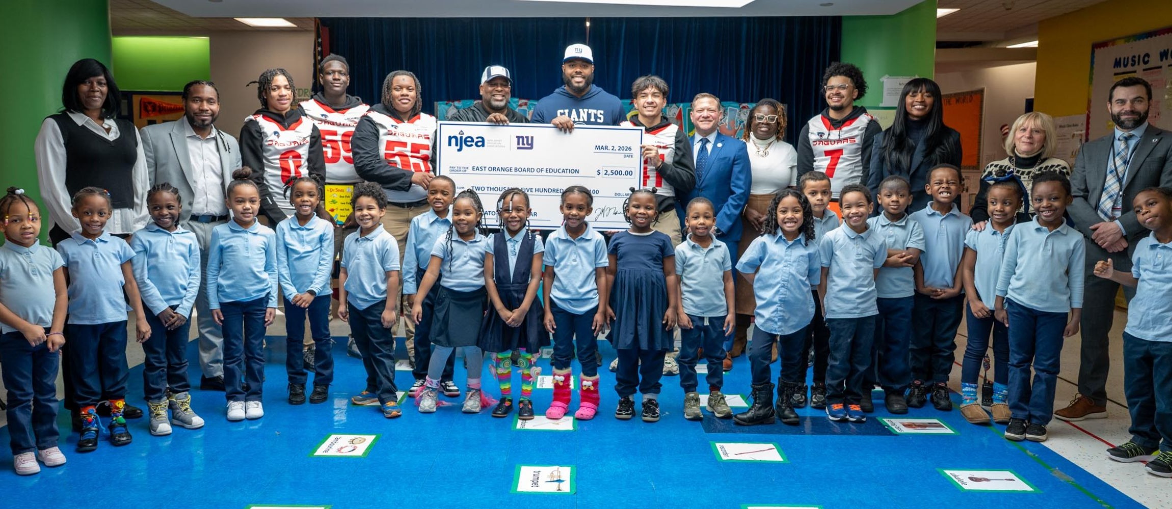 Read Across America Day at Wahlstrom Academy with students