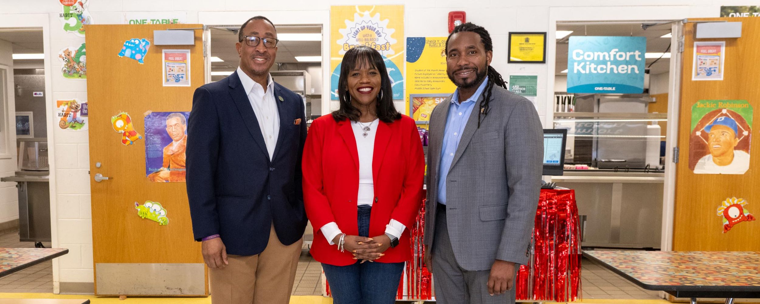 Mayor, Principal &amp; Superintendent at Sheila Oliver Academy