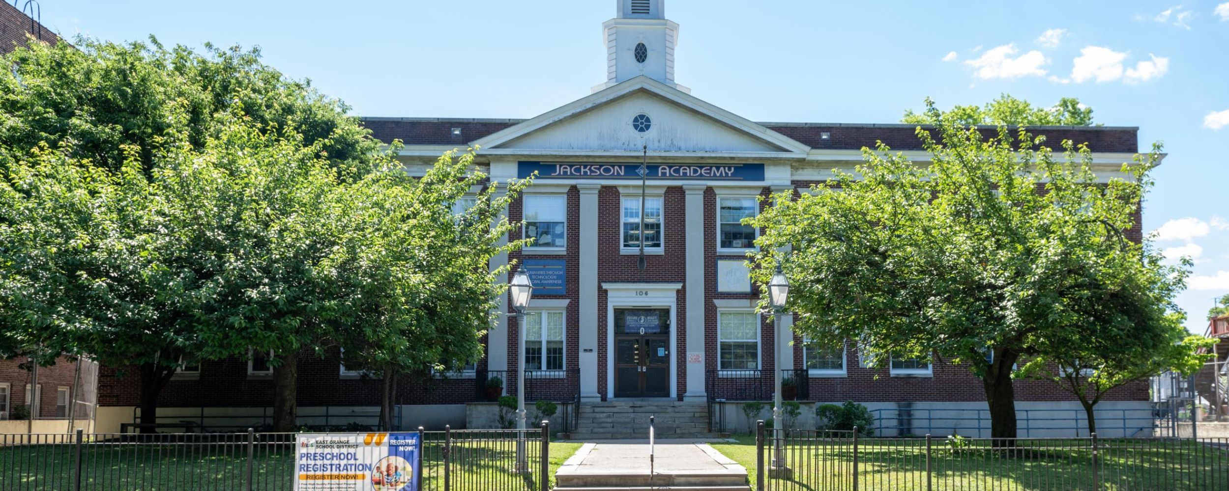 Jackson Academy front of school building