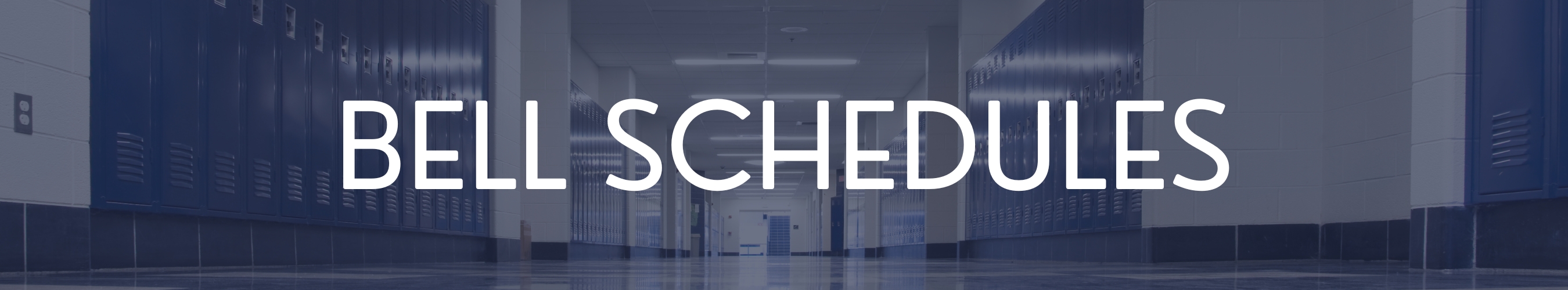 Bell Schedule