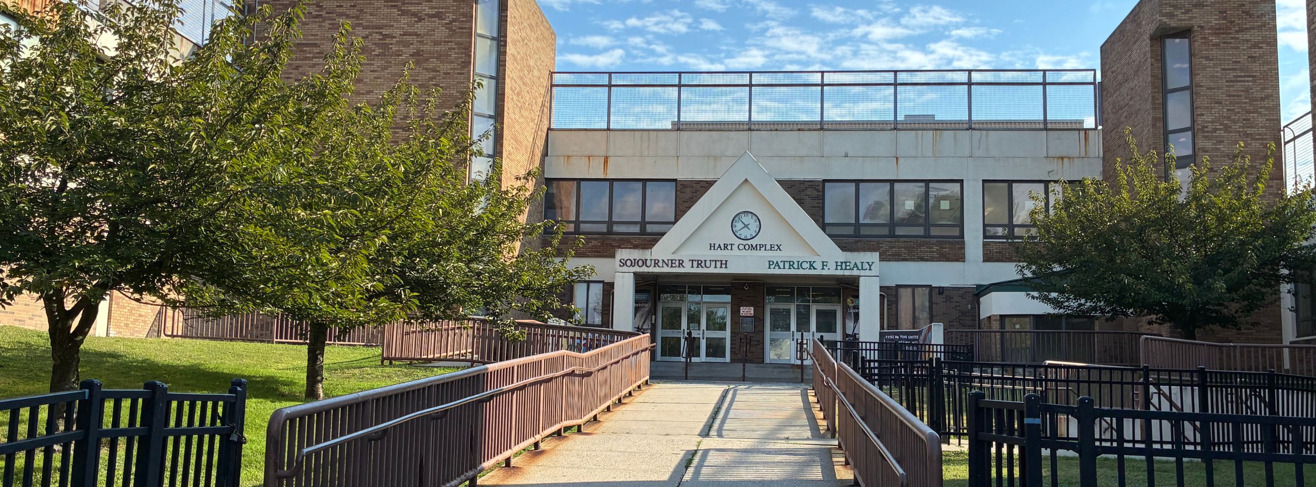 Hart Complex front of building